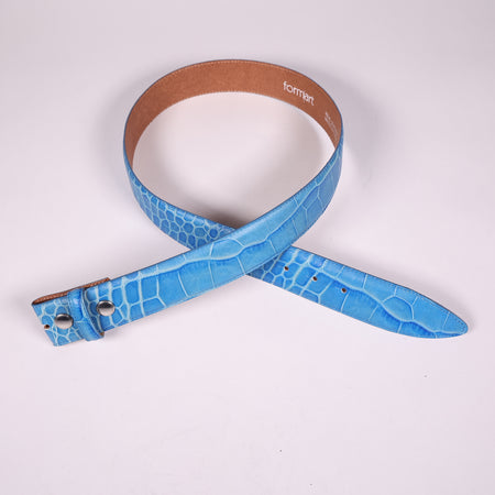 Gürtel Ettore, Blau