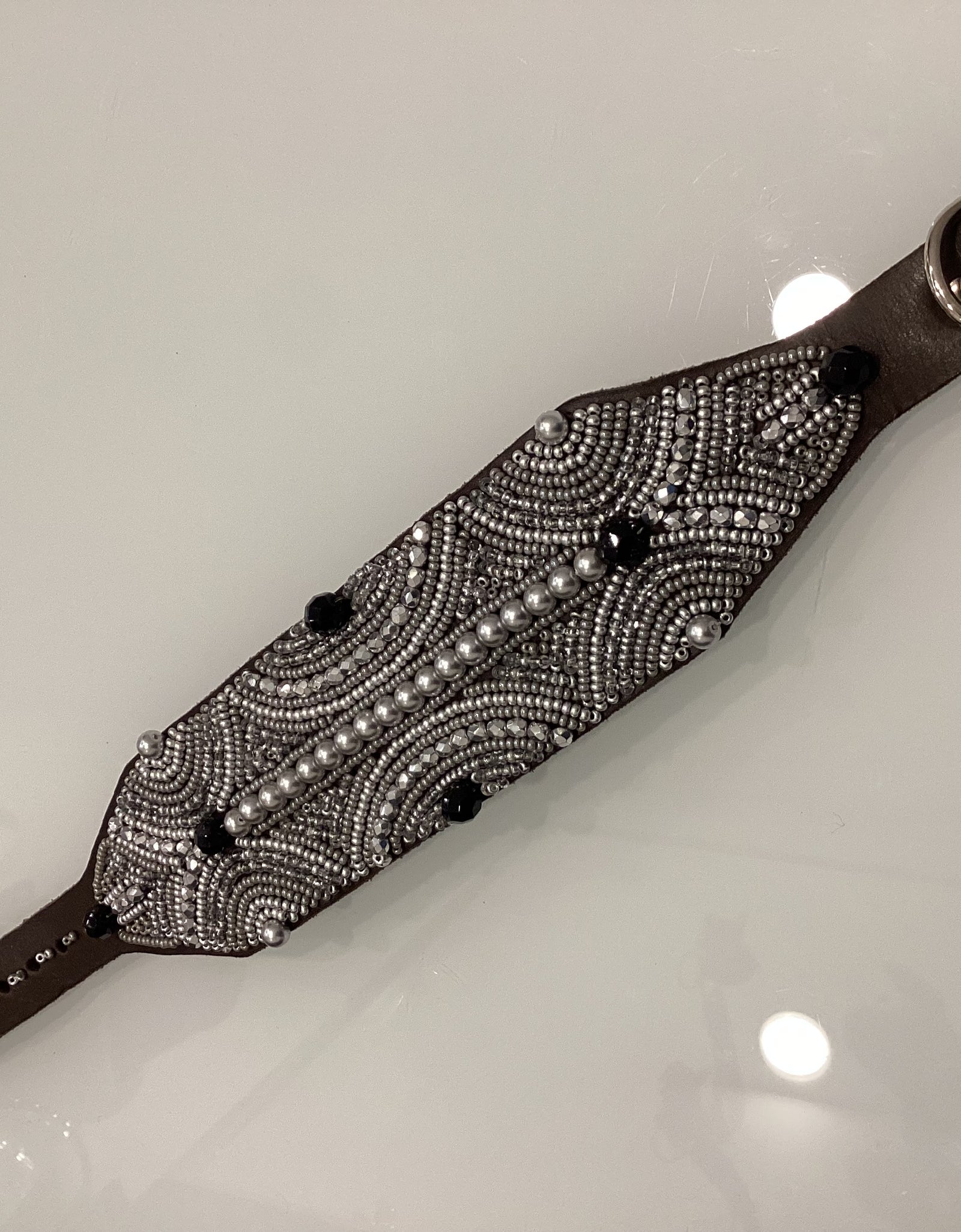 Massai-Hundehalsband Argento