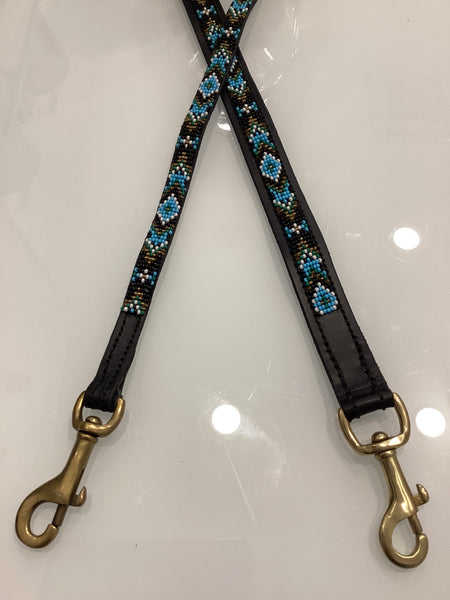 Massai-Hundeleine Ombima Turquoise