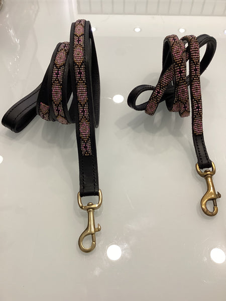 Massai-Hundeleine Ombima Pink