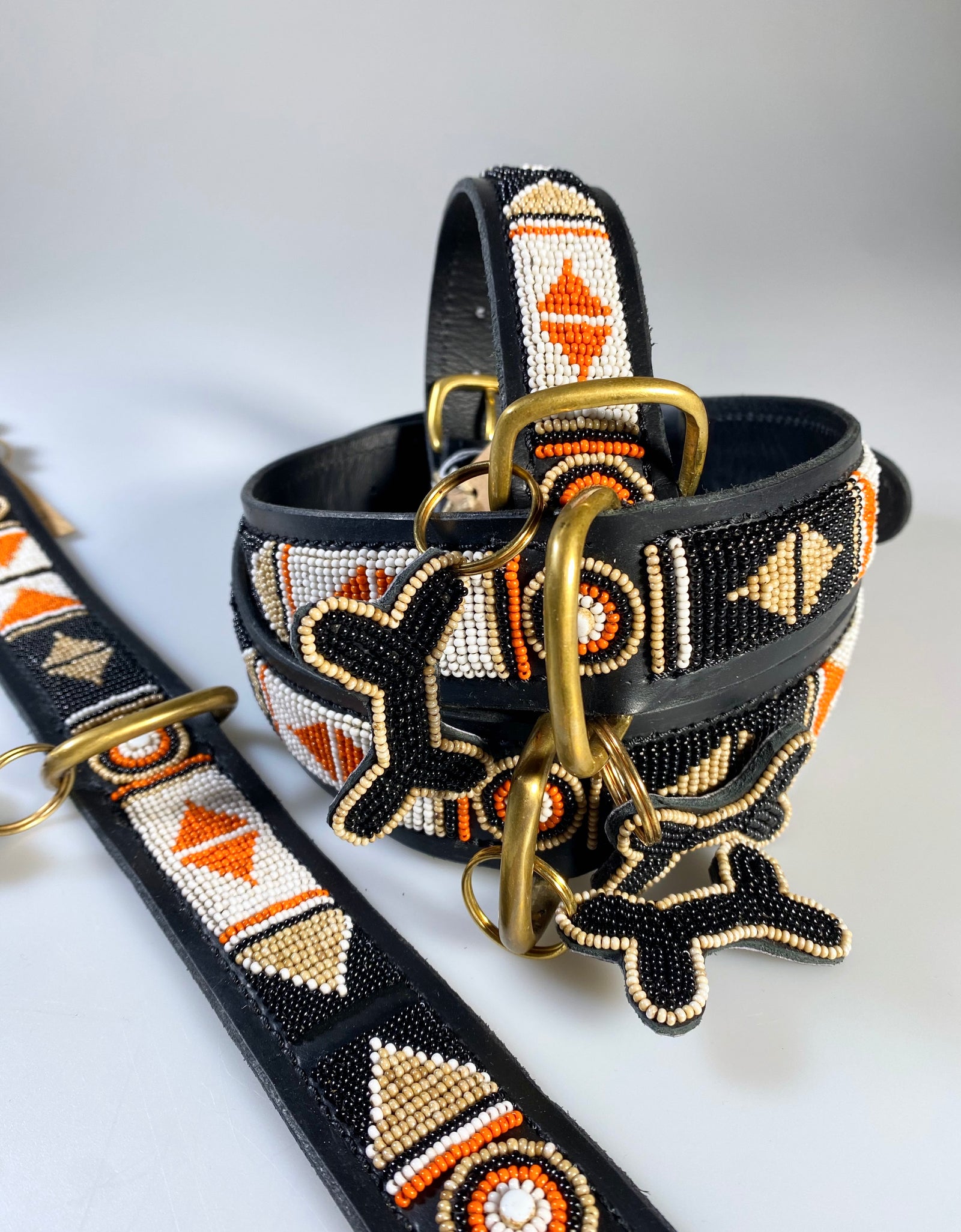 Massai-Hundehalsband Swahili Antique