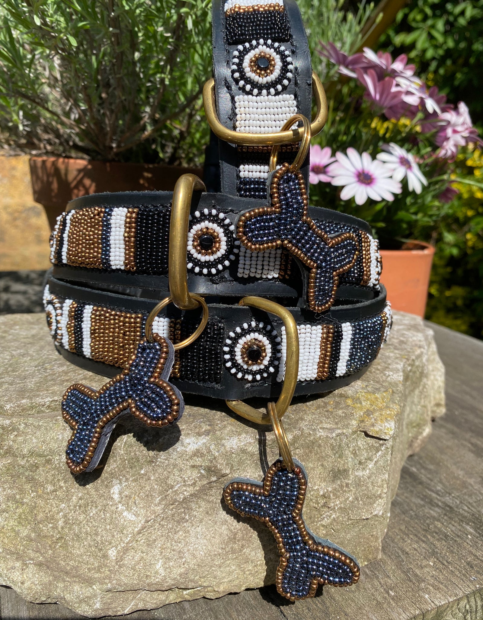 Massai-Hundehalsband Takaunga