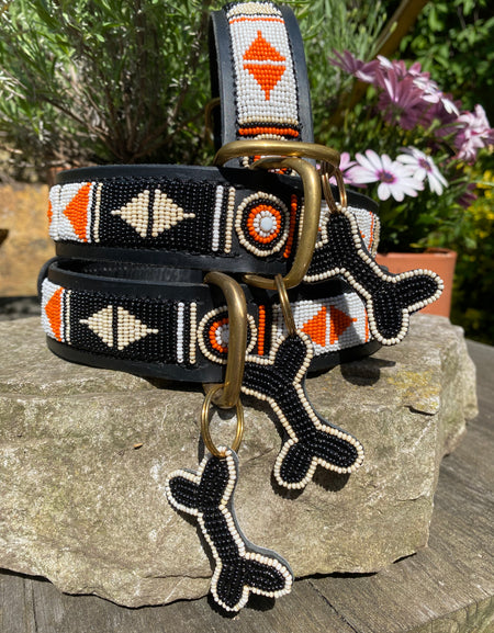 Massai-Hundehalsband Swahili Antique