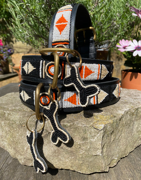Massai-Hundehalsband Swahili Antique