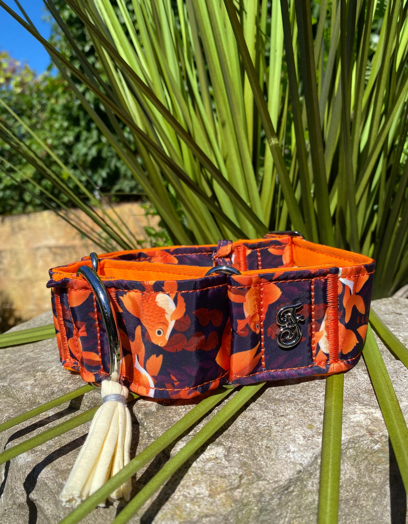 Martingale Hundehalsband Kami orange