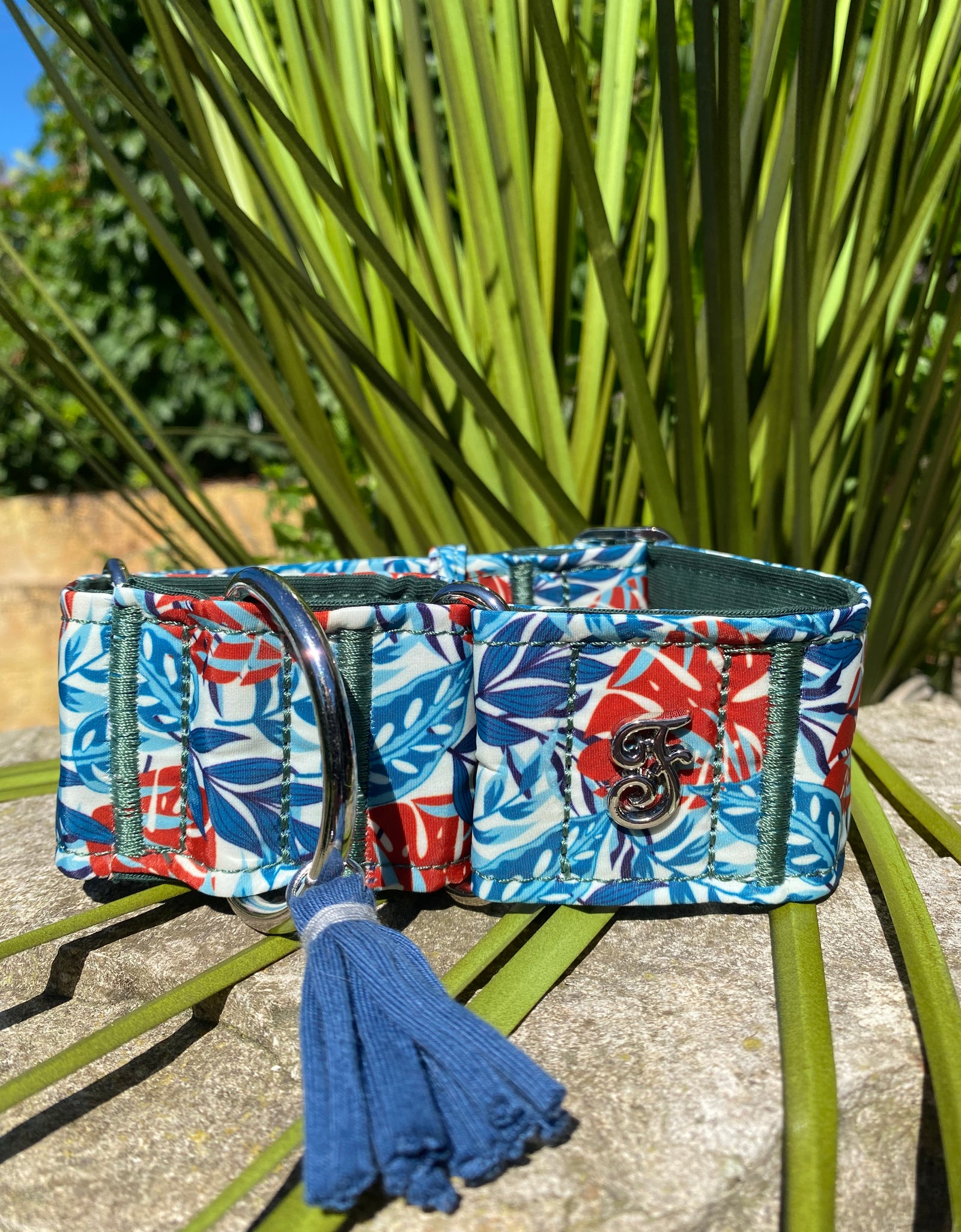 Martingale Hundehalsband Kami grün