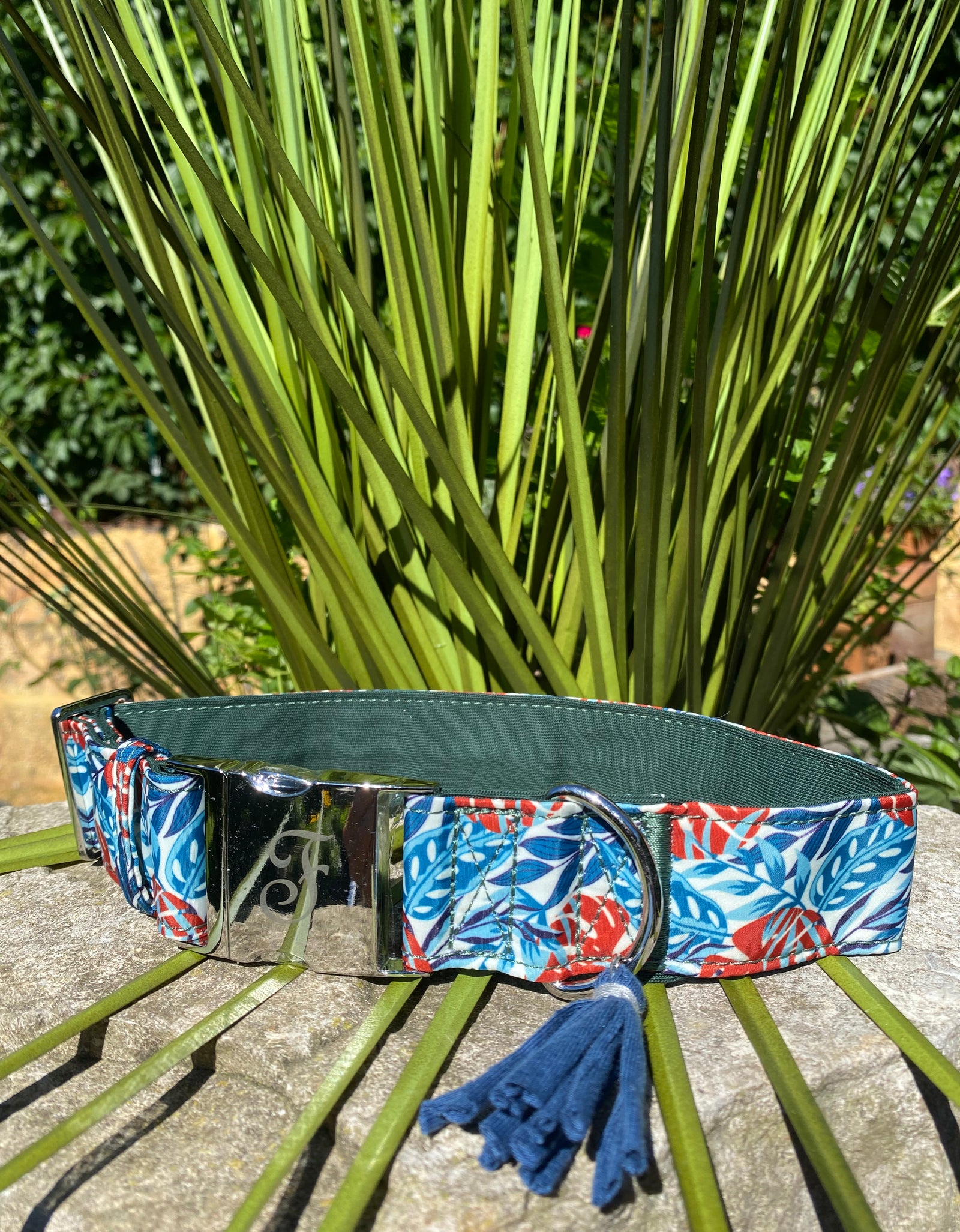 Hundehalsband Kami Grün