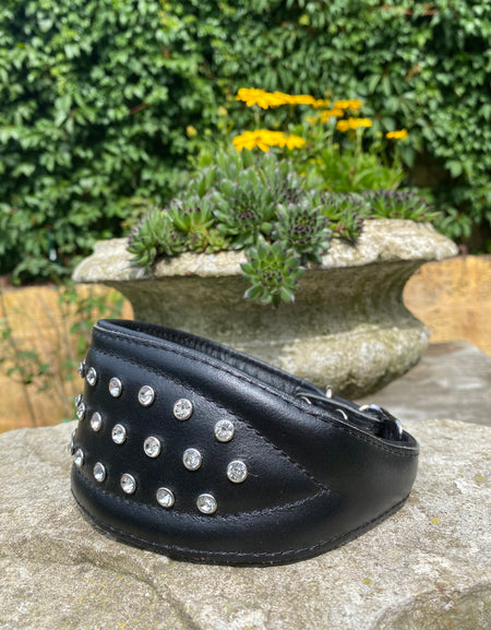 Windhundhalsband Kristall