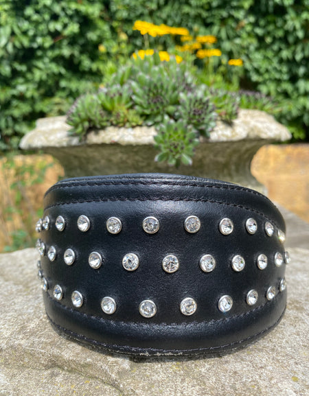 Windhundhalsband Kristall