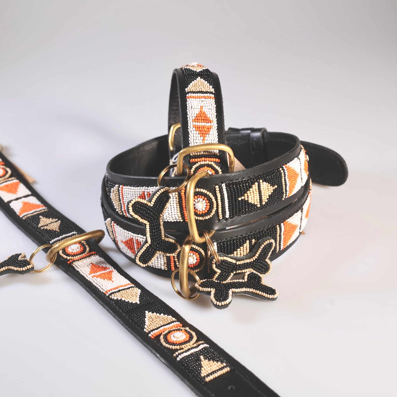 Massai-Hundehalsband Swahili Antique