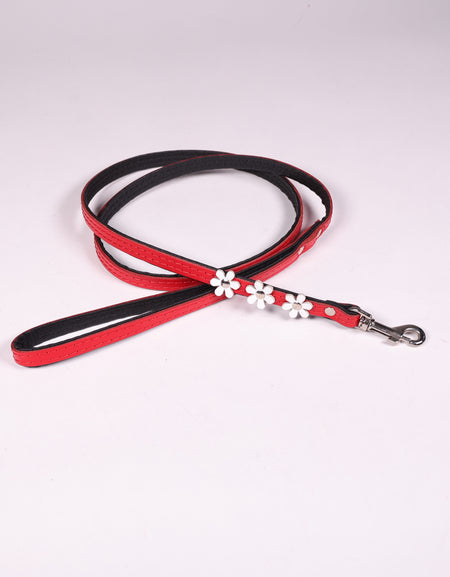 Hundeleine La Fleurette Blanc