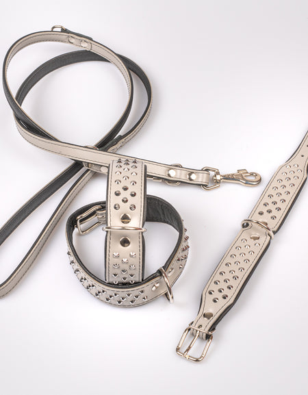 Halsband Marley Grau