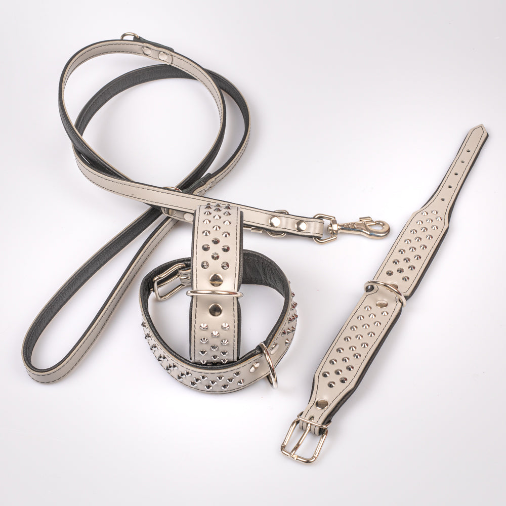 Halsband Marley Grau